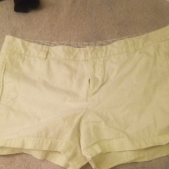 JCPenney Women's Soft Yellow Bermudas - Picture 1 of 3